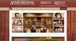 Desktop Screenshot of annasbananas.com