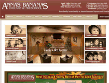 Tablet Screenshot of annasbananas.com